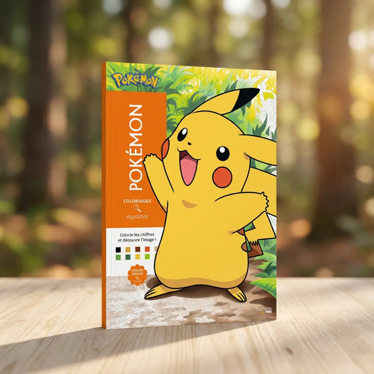 Pokemon Mistery Coloring Book